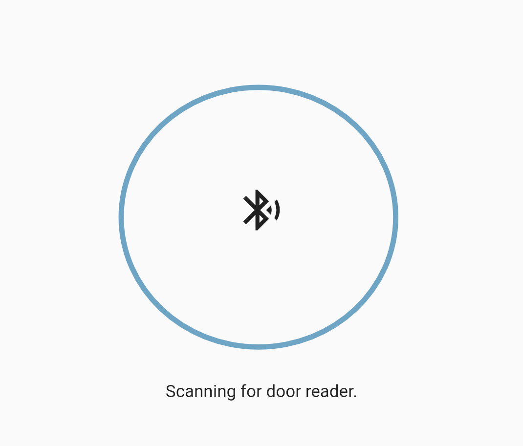 GymMaster access granted screen